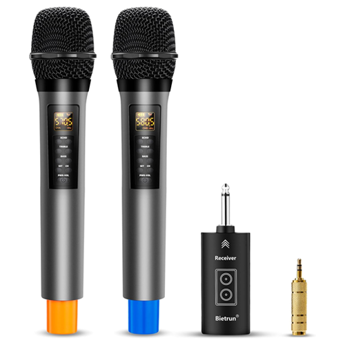 Bietrun WXM09 Dual Protable Wireless Microphone