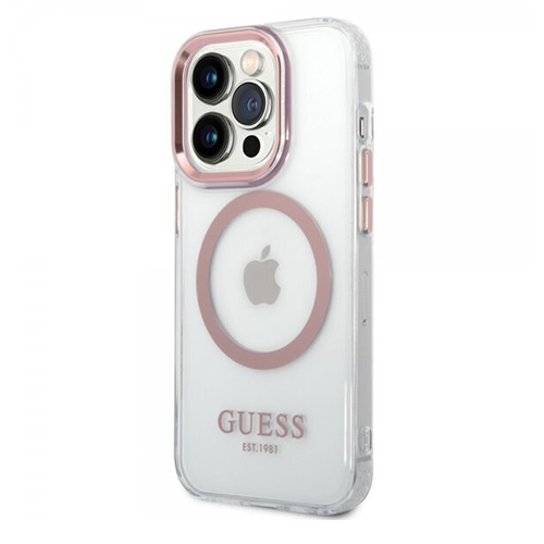 GUESS HC MagSafe Metal Outline iPhone 14 Pro Max