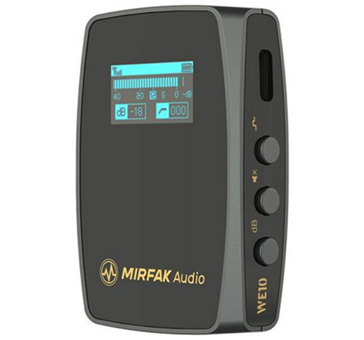 MIRFAK WE10 Compact Wireless Microphone System
