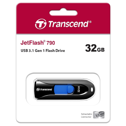 Transcend JetFlash 790 32GB USB 3.1 Flash Drive