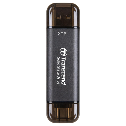 Transcend ESD310C Dual USB 10Gbps Portable SSD 2TB