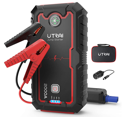 UTRAI Jstar One Car Battery Jump Starter Portable 2000 Peak 22000mAh