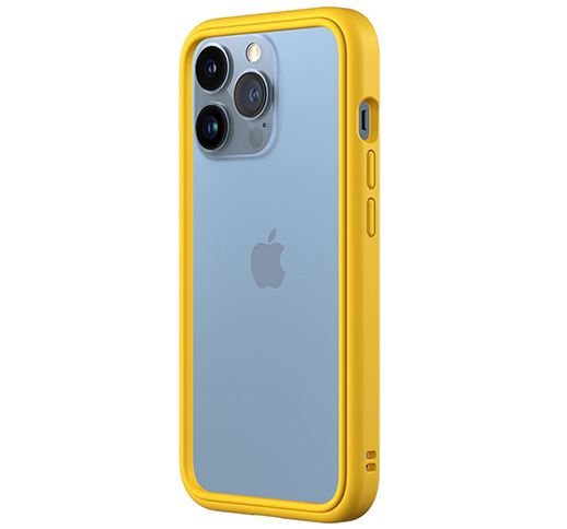 RhinoShield CrashGuard NX Modular Case, Yellow Frame+Blue Rim for iPhone 12  Mini CGN0118480
